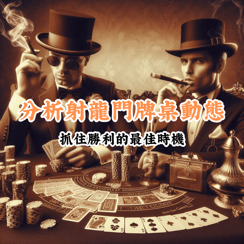 分析射龍門牌桌動態 新手必懂的基本規則與技巧