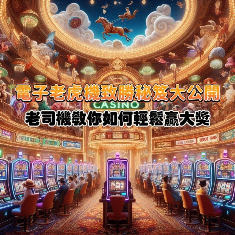 電子老虎機致勝秘笈大公開!老司機教你如何輕鬆贏大獎!