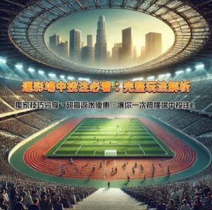 運彩場中投注必看:完整玩法解析、獨家技巧分享、超高返水優惠,讓你一次搞懂場中投注,贏得大獎!